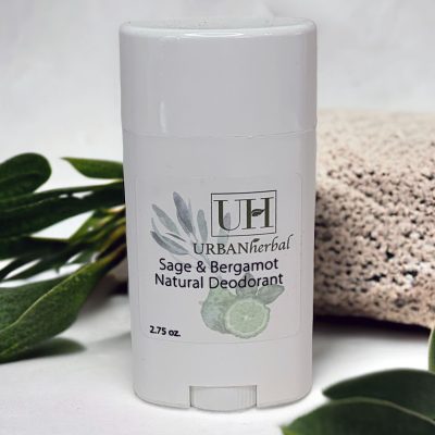 Sage & Bergamot Natural Deodorant