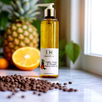 Coffee, Orange, and Pineapple Bath and Shower Gel