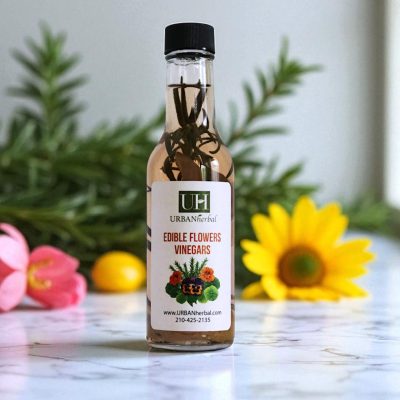 Edible Flower Vinegar