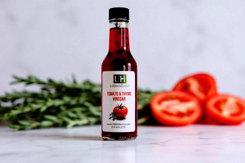 Tomato Thyme Vinegar