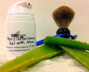 Shaving Products - Men's Aftershave Gel with Aloe